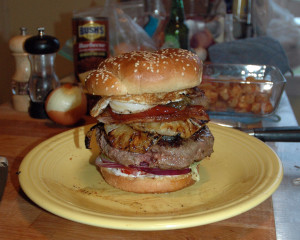 image of HUGE burger