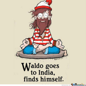 waldo meditating