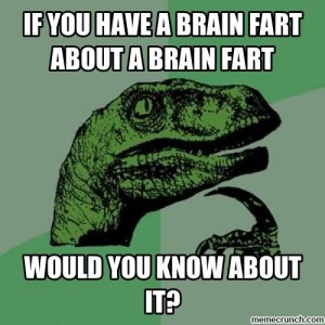 brain fart